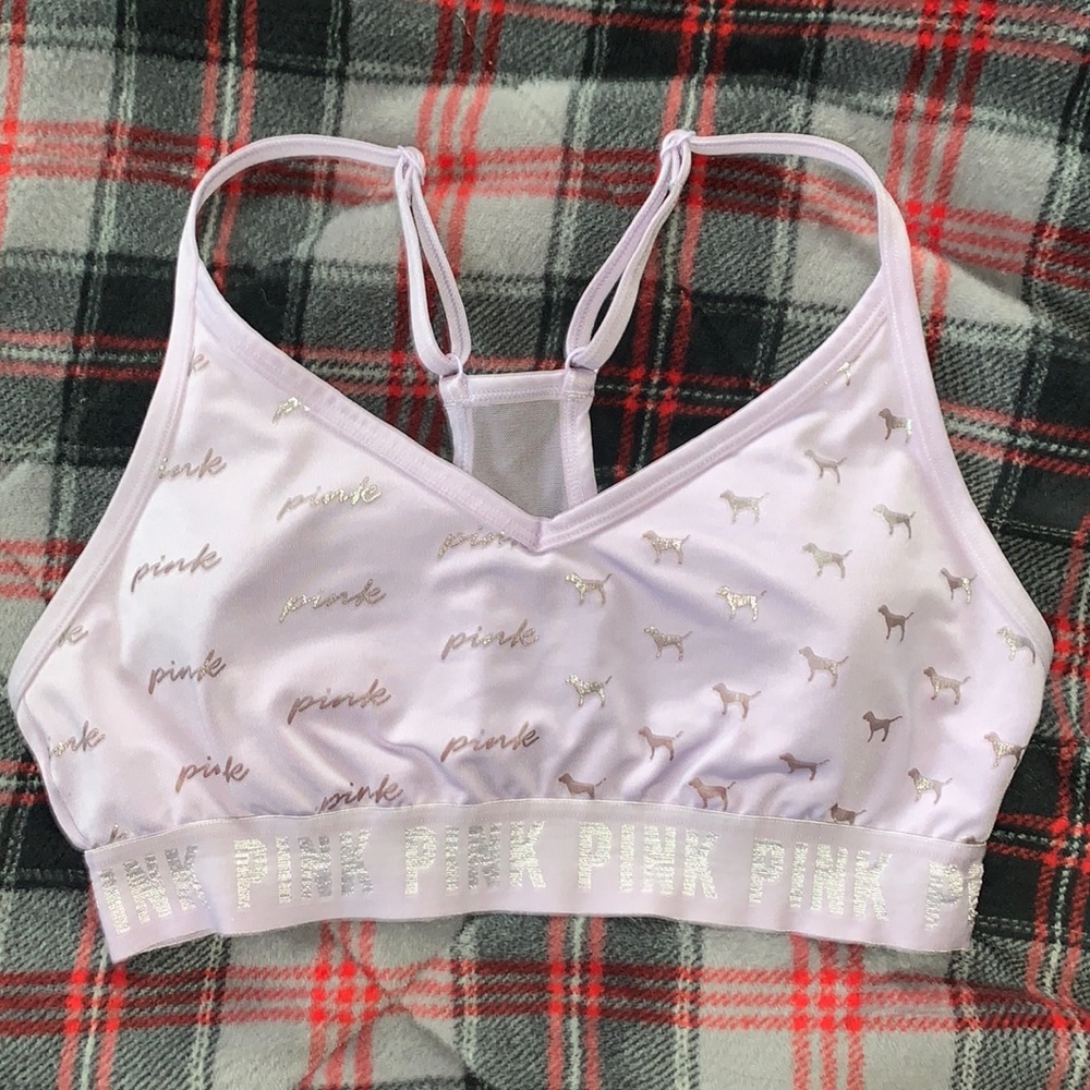 Lavender PINK Sports Bra